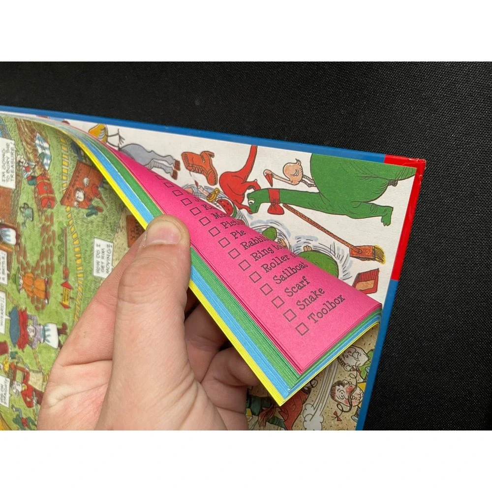 Where Are They? Search & Find 1000s of Fun Things Kidsbooks Tony Tallarico Book